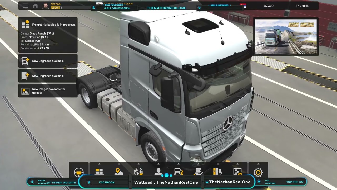 New interface , new route ( no commentary )