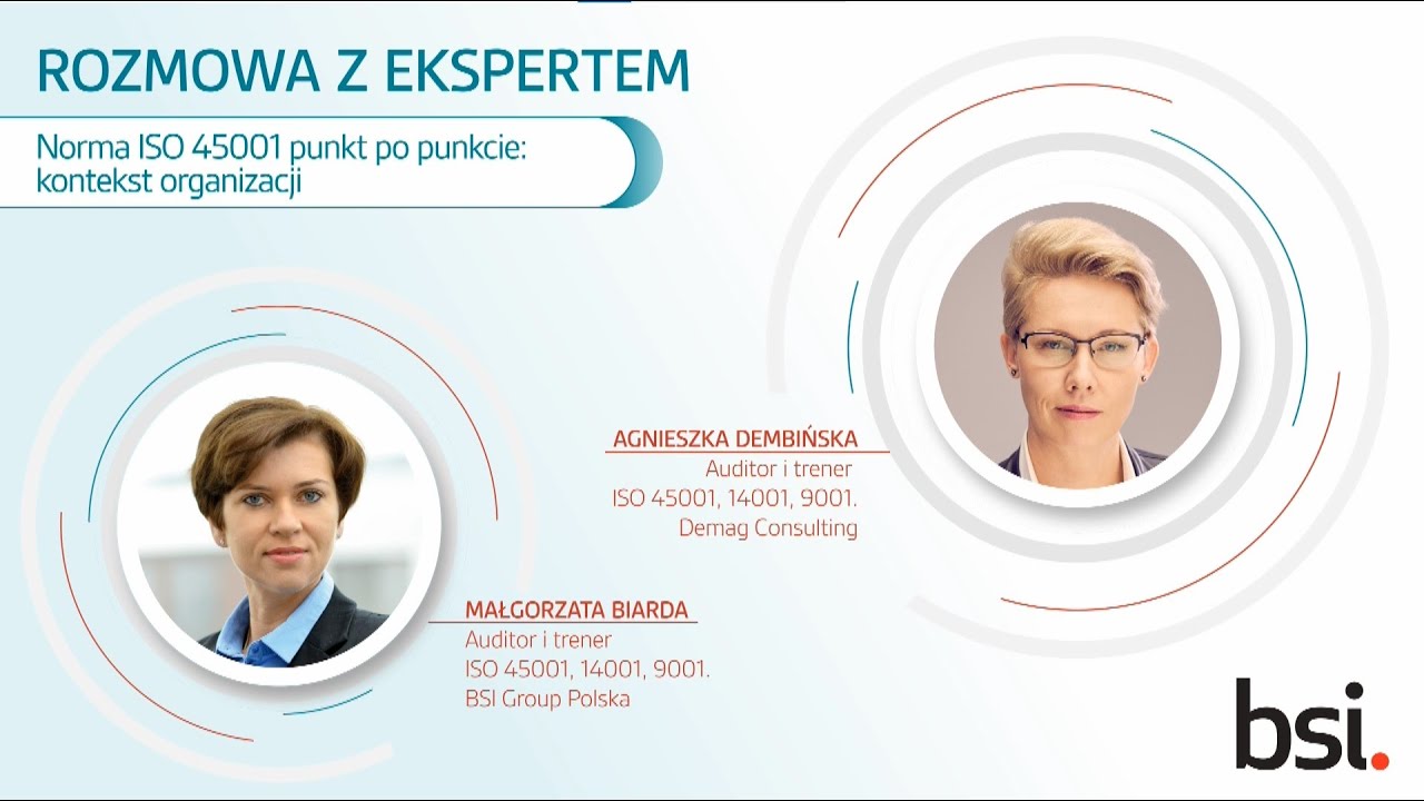 ISO 45001 punkt po punkcie - Kontekst organizacji