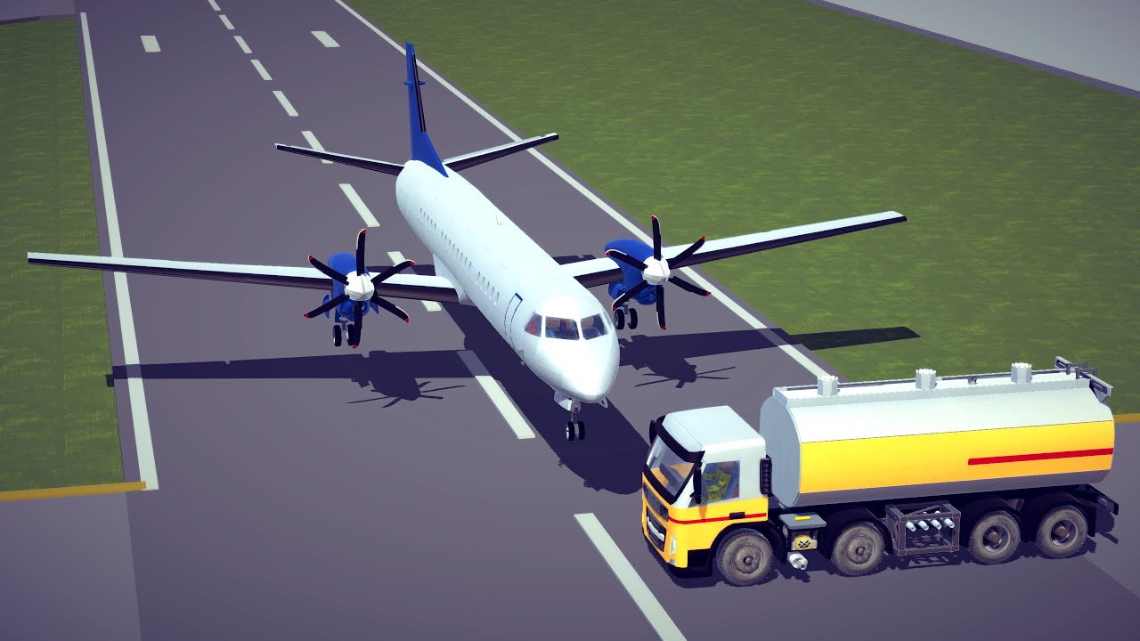 Airport Accidents, Helicopter Crashes & Airstrike Combat #6 | Besiege