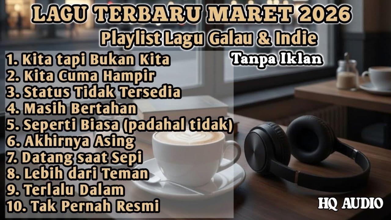 Lagu Pop Indonesia 2026 Terbaru | Lagu Indonesia Terbaru Maret 2026 | Lagu Galau dan Indie 