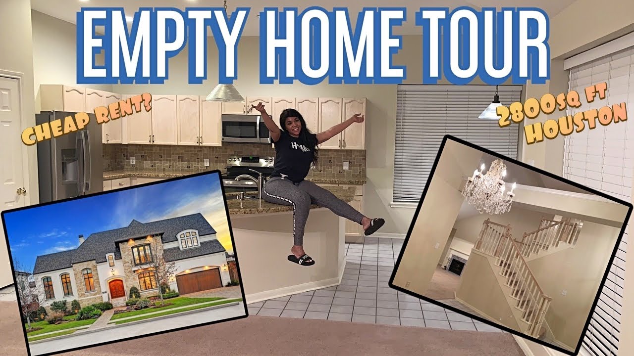 EMPTY HOUSE TOUR | HOW MUCH IS A HOME IN HOUSTON? | Gina Jyneen