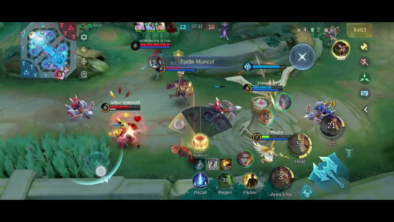 Mobile Legeng|| Mengulang dari pertama rank Epic lvl 25