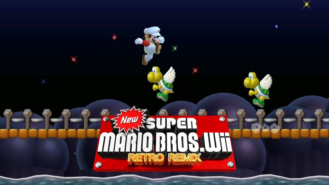 Retro Remix New Super Mario Bros.Wii #5 World