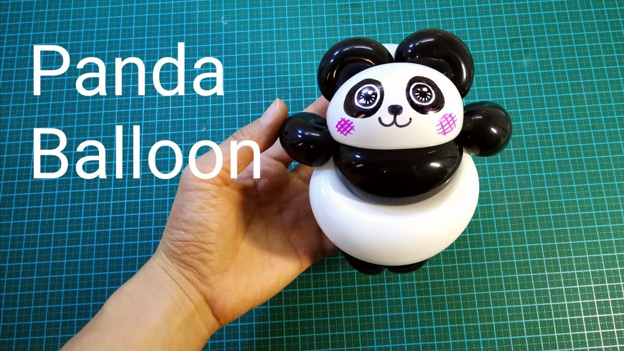 Panda Balloon Twisting Tutorial熊貓氣球教學