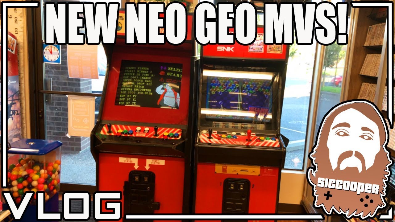 We Got Another NEO GEO MVS Arcade Cabinet (Free Play At The Store!) | SicCooper