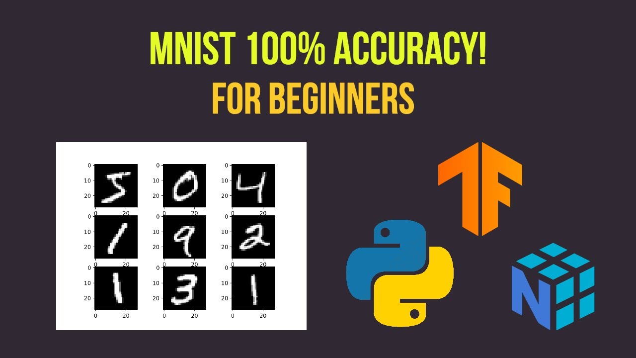 Простая модель нейронной сети на основе MNIST (100% точность) | Искусственный интеллект для начин...