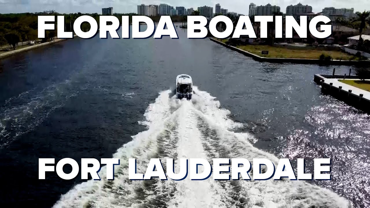 Boating in Fort Lauderdale Florida