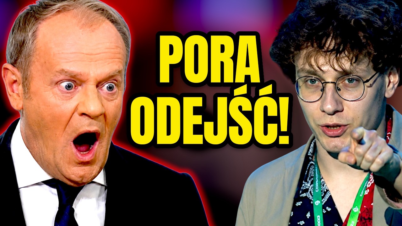 MŁODY CHŁOPAK ROZWALIŁ TUSKA! PREMIER ZBLADŁ NA SCENIE!