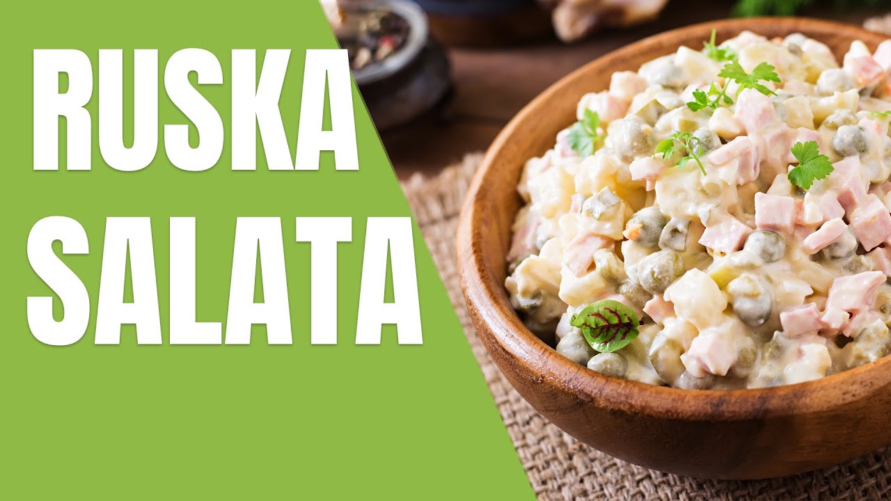 Ruska Salata | Recept za rusku salatu | Domaci recepti