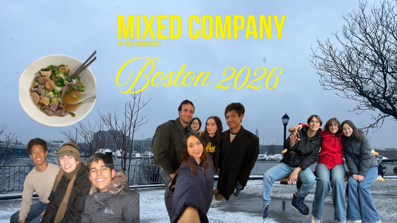 BOSTON TOUR 2025 | ice skating, thrifting, singing for Harvard Club
