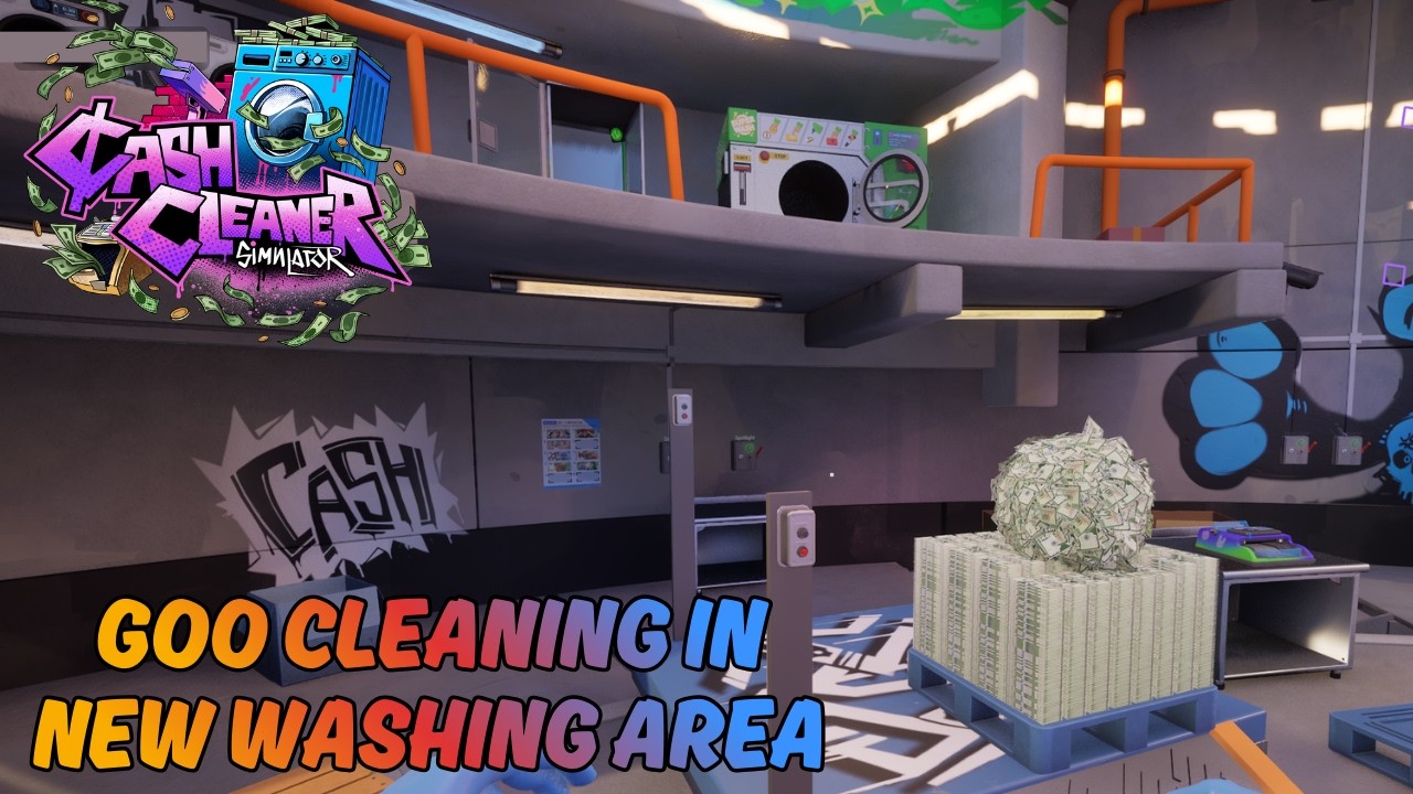 Goo Cleaning In New Washing Area | Cash Cleaner Simulator Season2 Ep5