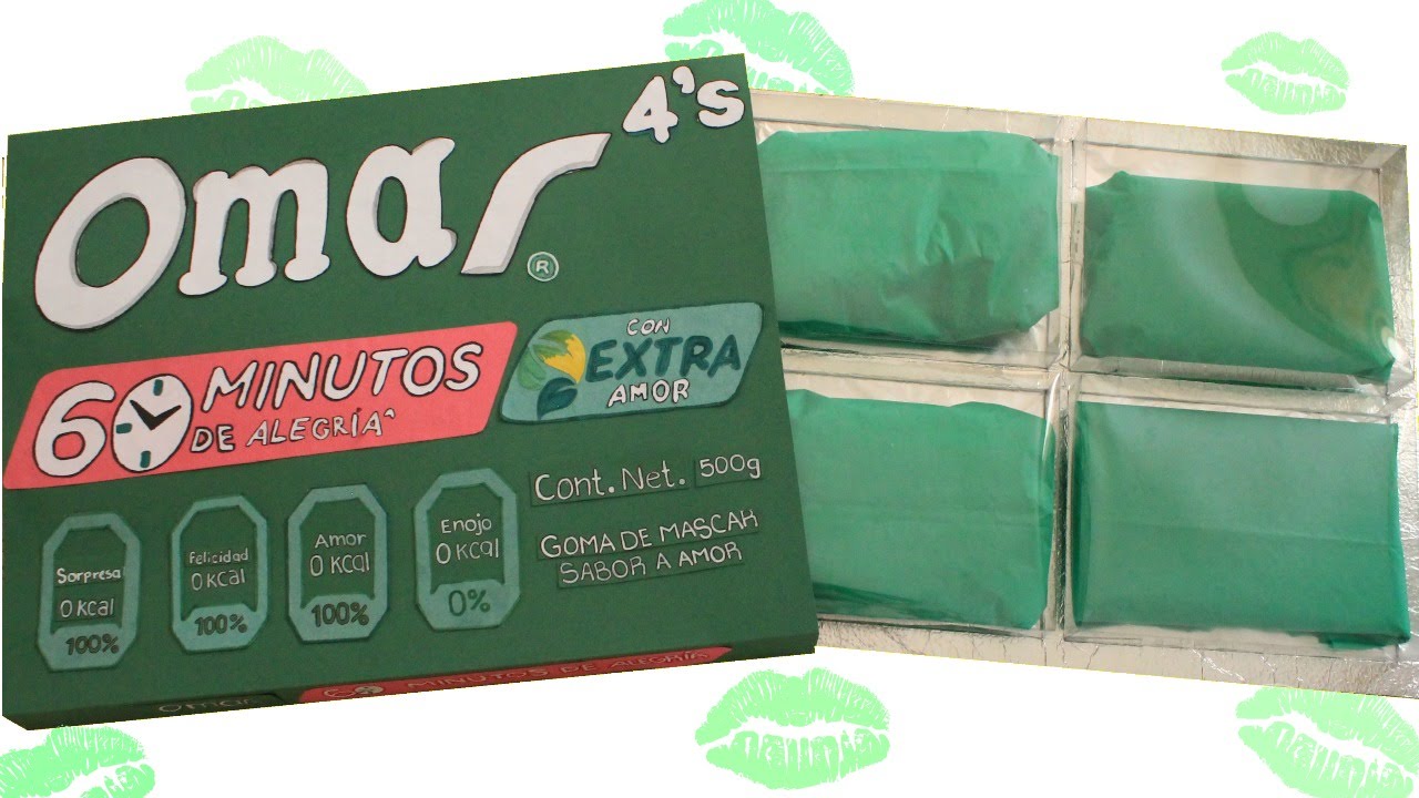 CAJA DE CHICLES PARA ANIVERSARIO (LE ENCANTARA)  | IVONNE E IVETTE ♥♥