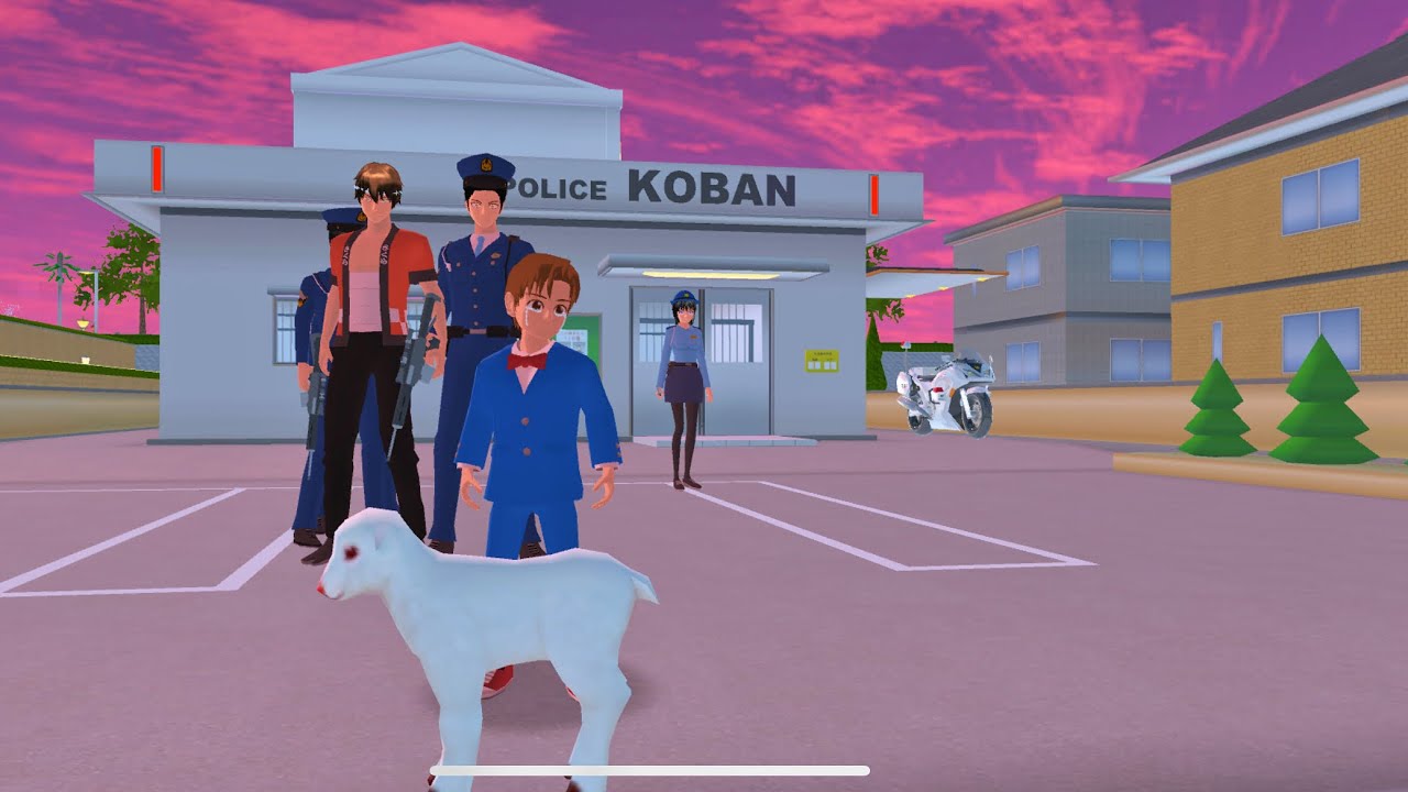 Thief Kidnapped Mio’s mema 🐑🚨 A Shocking Mystery! #sakuraschoolsimulator #shortvideo #tranding 