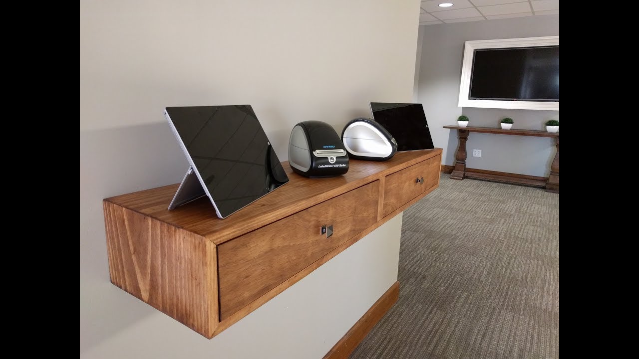 Floating Shelf Build