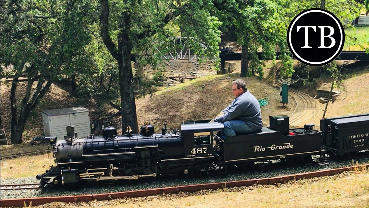 Live Steam K-36 Class - Denver & Rio Grande 2-8-2