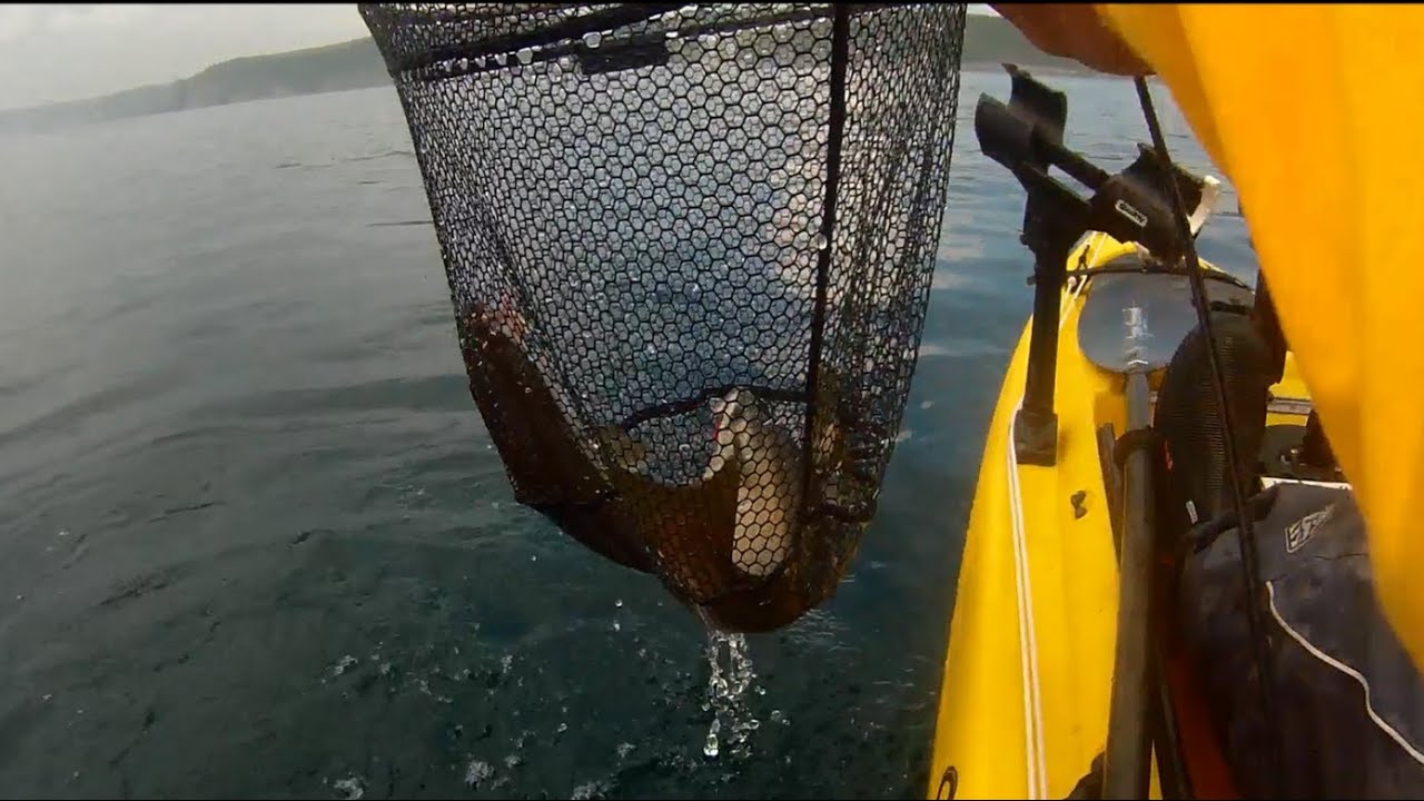 Kayak Fishing - Inshore Reef Fishing for Pollack
