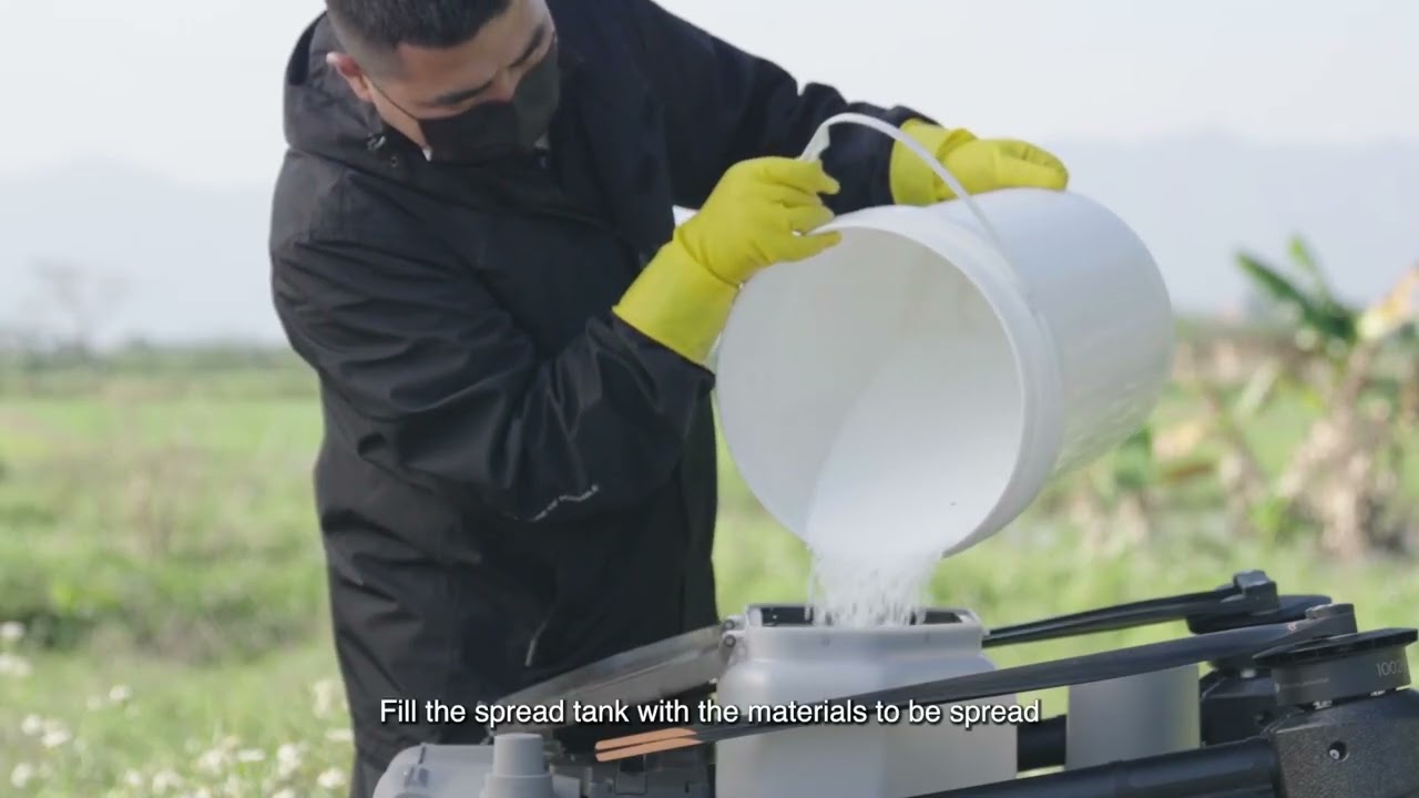 How to Use DJI Agras T50 & T25 Spreading System | Authorized Dealer Okanagan, BC