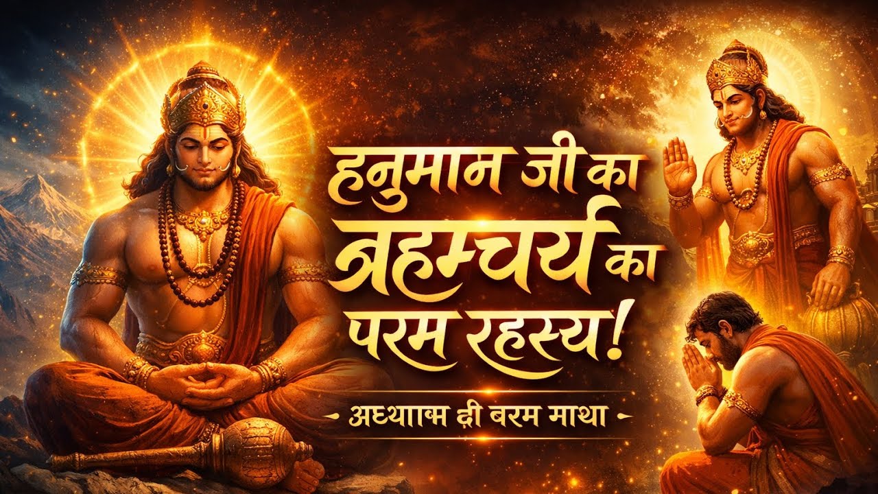 हनुमान जी ब्रह्मचारी क्यों कहलाए #hindistorie #motivation #moralstorie #bhaktikhaniya #bhaktistorie