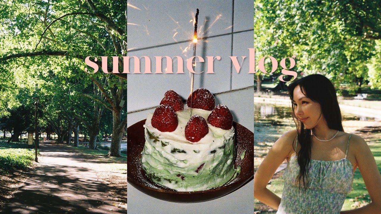 Summer vlog | my last summer in Perth 💌 (cafe hopping, Christmas, quokka asmr)