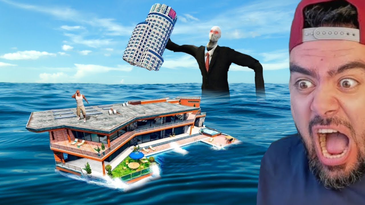 SLENDERMAN FRANKLININ EVINE TSUNAMI YOLLADI - GTA 5 MODS