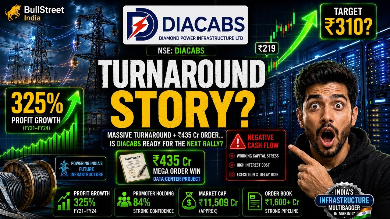 DIACABS Share Price Target | Turnaround Story or Overvalued Stock?