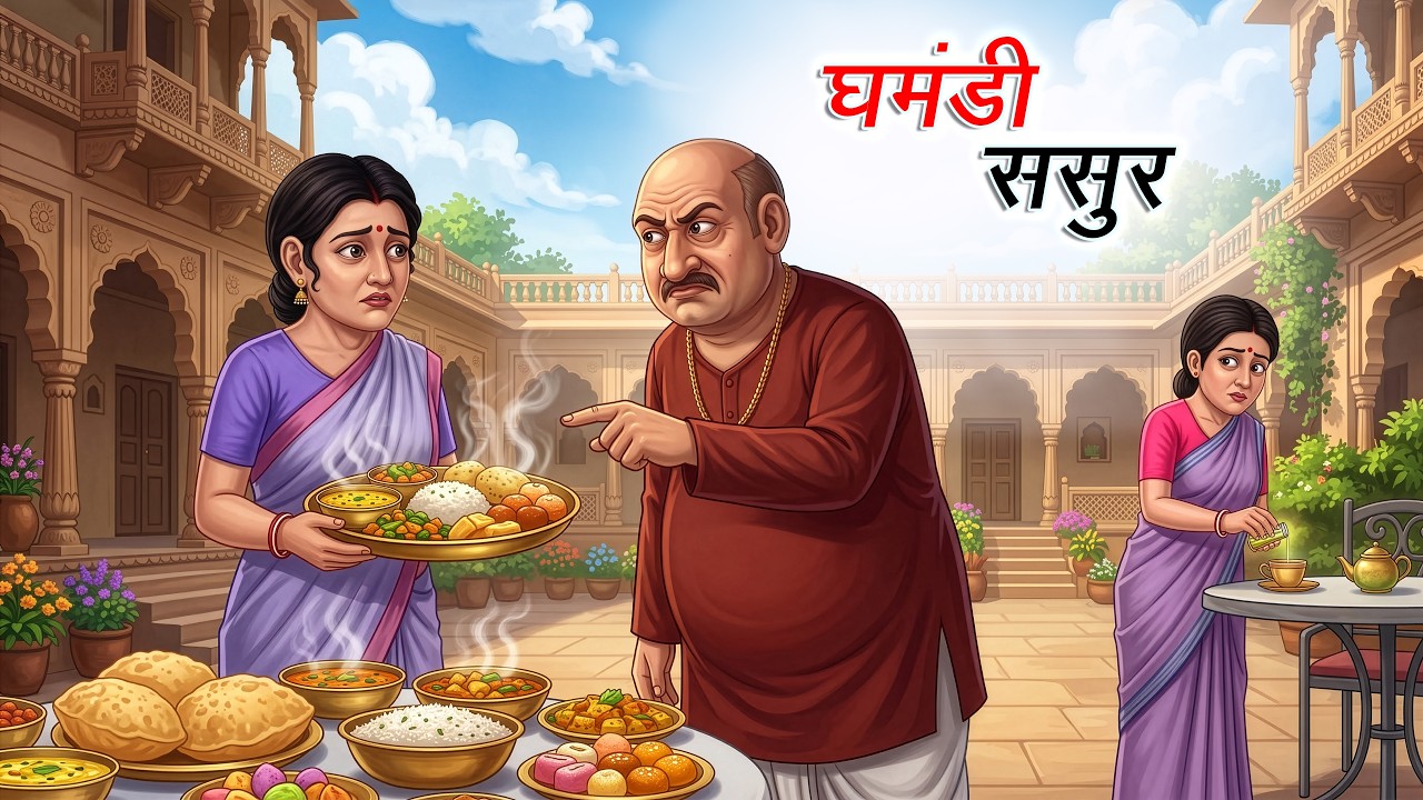 घमंडी ससुर | Ghamandi Sasur | Hindi Kahaniya | Animated Stories