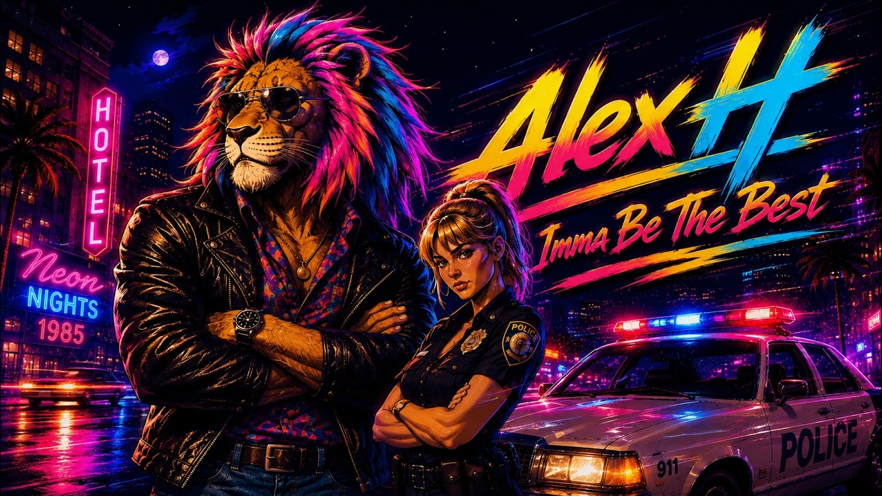 Alex H - Imma Be The Best 🌴🔥 (80s Synthwave Anthem)