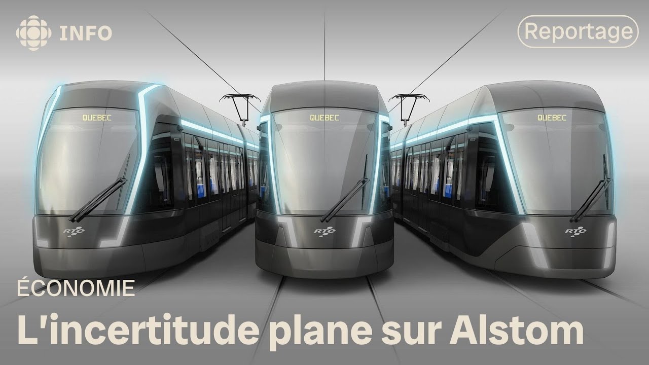 TramCité à Québec : le contrat avec Alstom toujours incertain