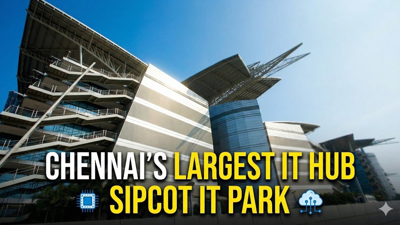 SIPCOT IT Park Siruseri | Chennai&rsquo;s Largest IT Hub | Campus Tour & Info #chennai #siruseri #vlog 