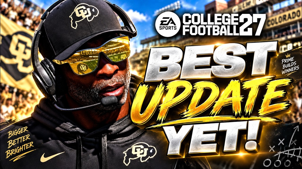 Лучшее обновление College Football 27 уже здесь!