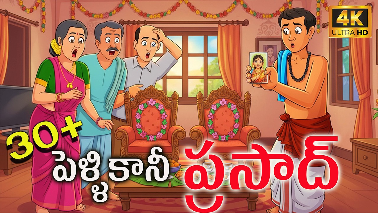 Telugu Stories | పెళ్లికానీ ప్రసాద్ | Stories in Telugu | Moralnest Telugu Stories