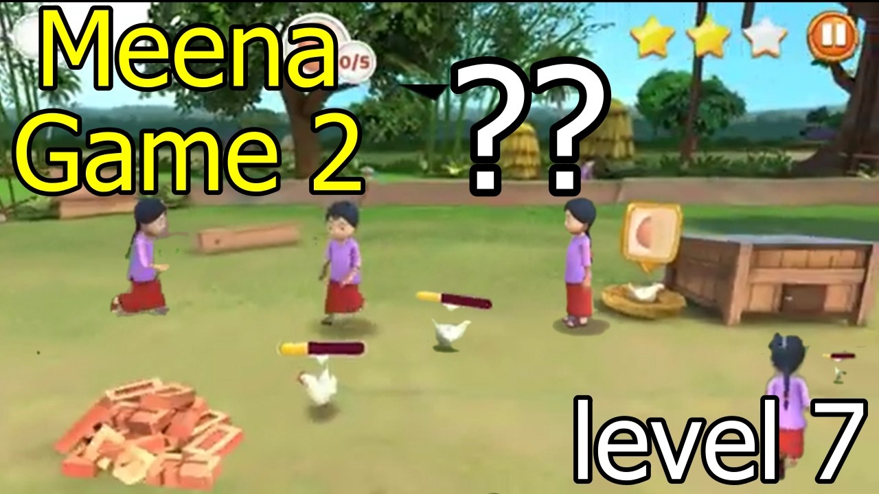 Solve Meena Game 2 Level 7- Unbelievable Trick Revealed! || Nutritious Food For Newborn