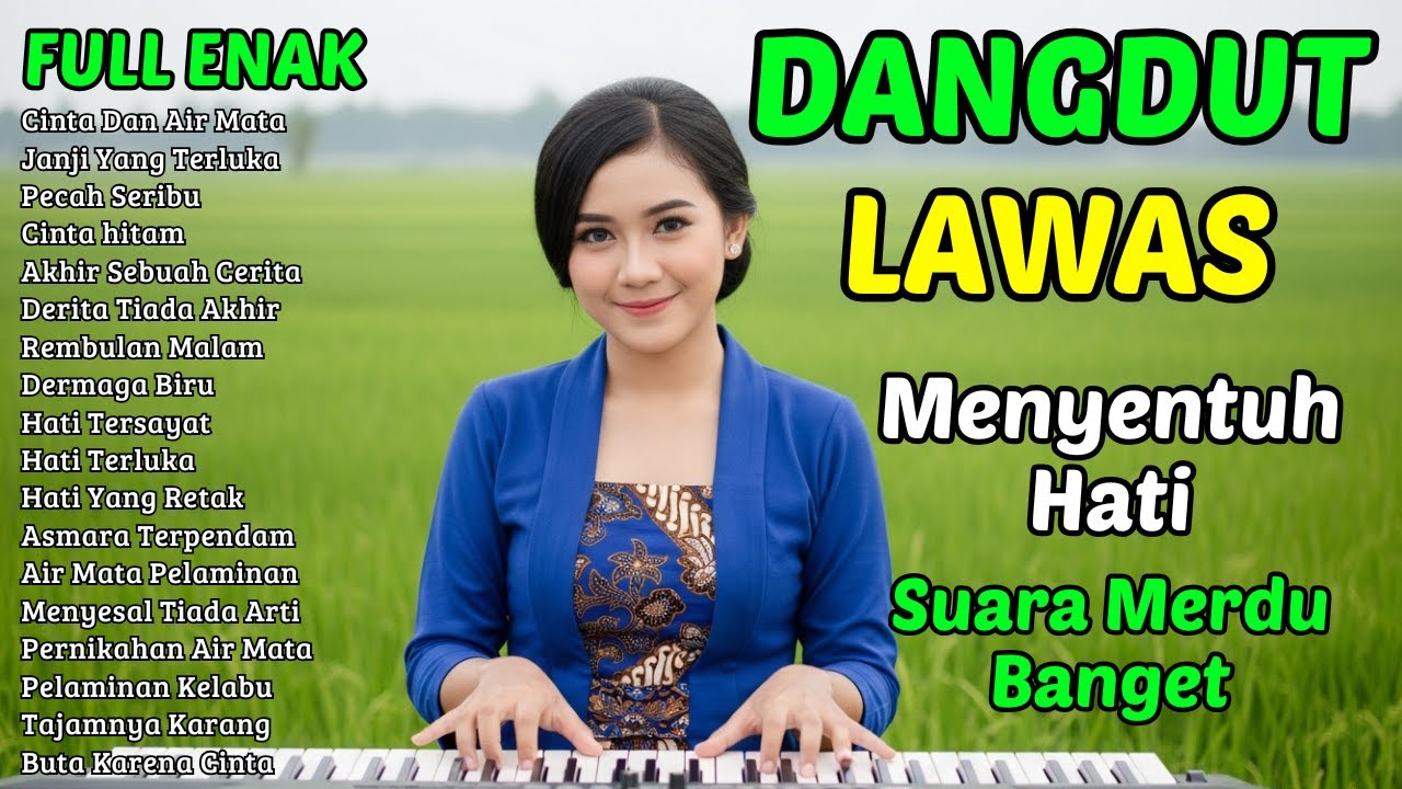 CINTA DAN AIR MATA - DANGDUT NOSTALGIA ENAK -  DANGDUT LAWAS 80 90an KENDANGYA PAS SUARANYA MERDU