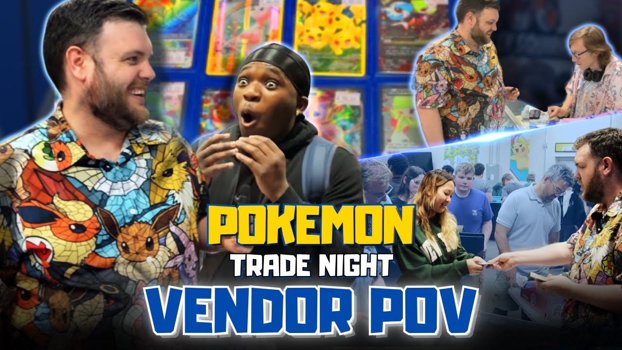 Deals Were NONSTOP at Pokemon Trade Night! | Vendor POV