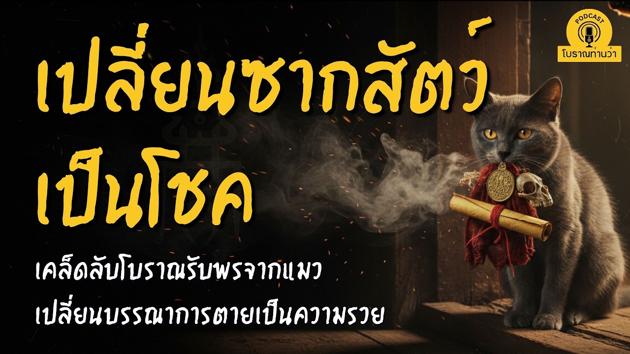 รหัสลับบรรณาการตาย! วิธีเปลี่ยนซากสัตว์ที่แมวคาบมา ให้กลายเป็นโชคลาภ