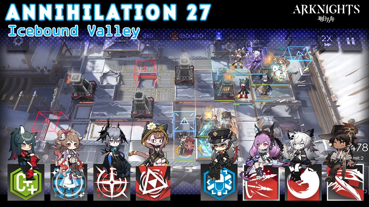 [Arknights] Annihilation 27 | Icebound Valley
