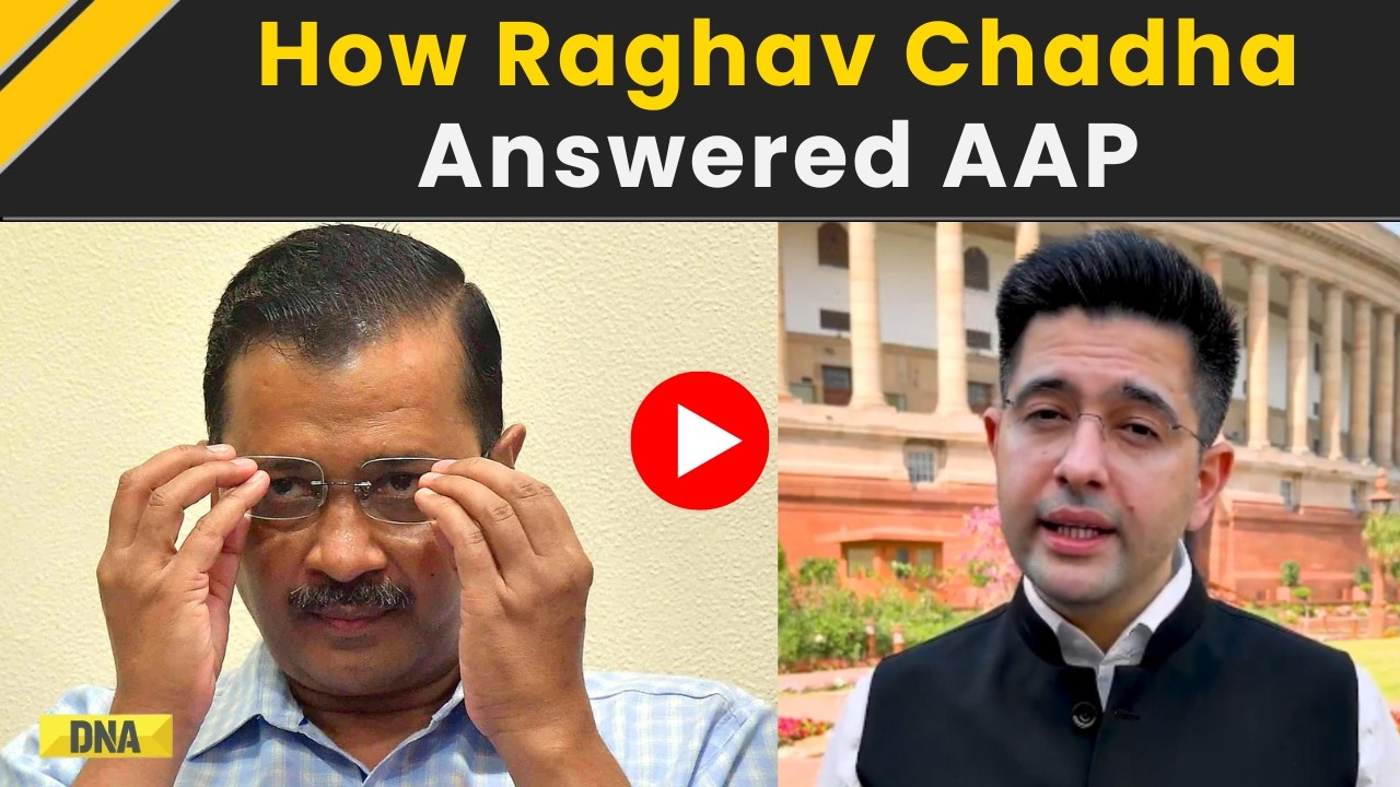 Raghav Chadha News: How Raghav Chadha Hit Back At AAP | Raghav Chadha vs AAP