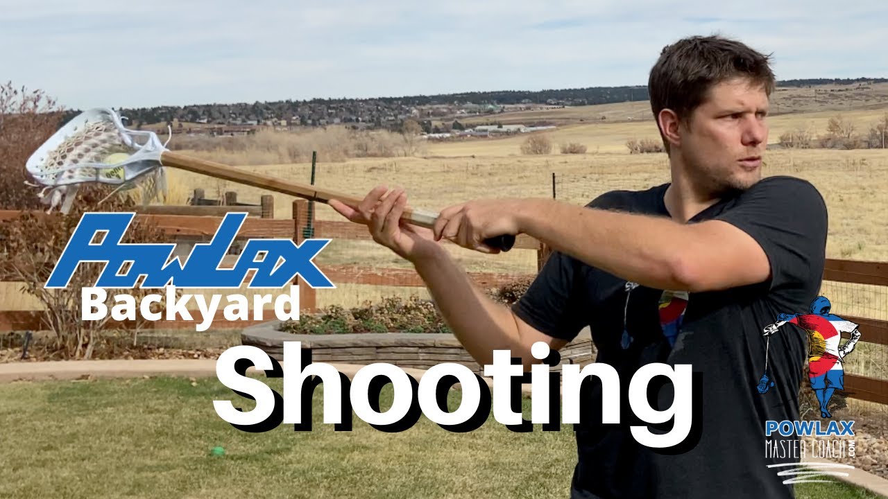 How to Shoot in Lacrosse | POWLAX Backyard