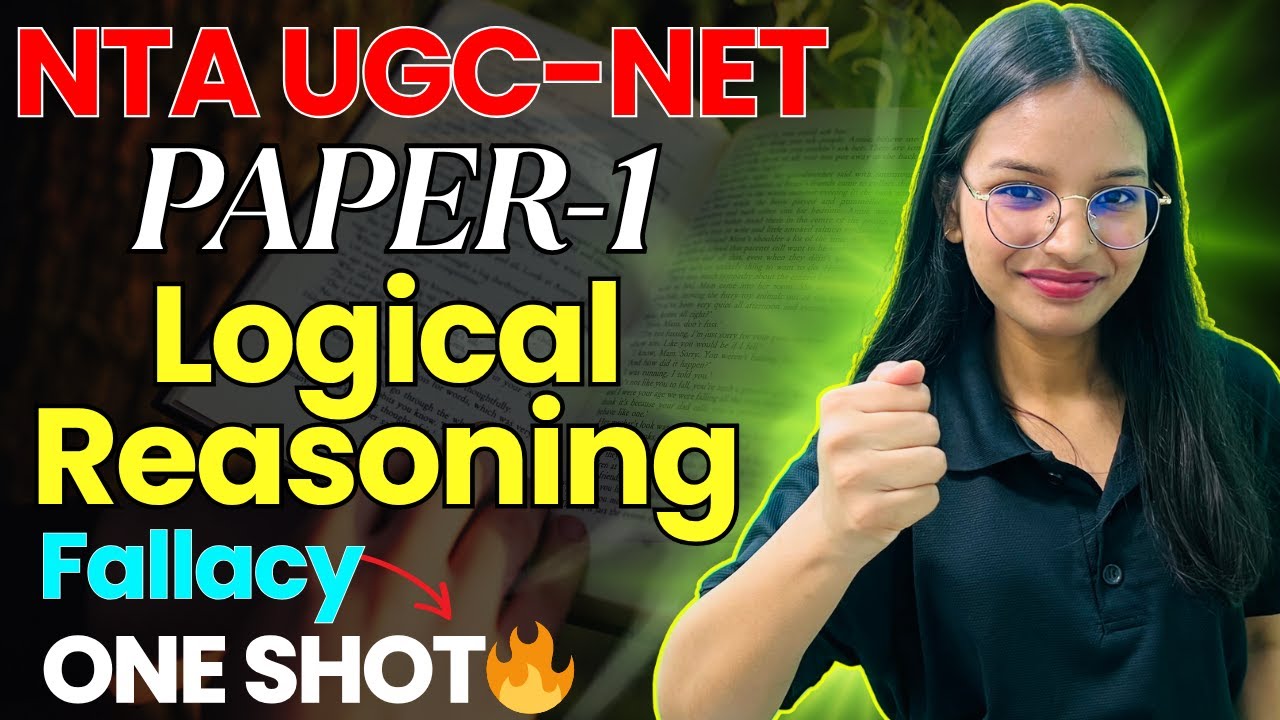 Logical Reasoning Fallacy One shot | UGC-NET Paper-1 June 2025 | FREE CLASSES  #logicalreasoning