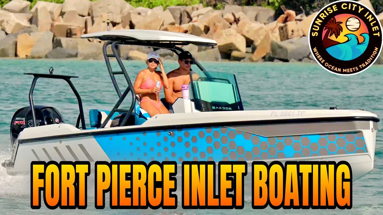 SPLASH Down in Splash TOWN! Fort Pierce Inlet Boat Watching Vlog!
