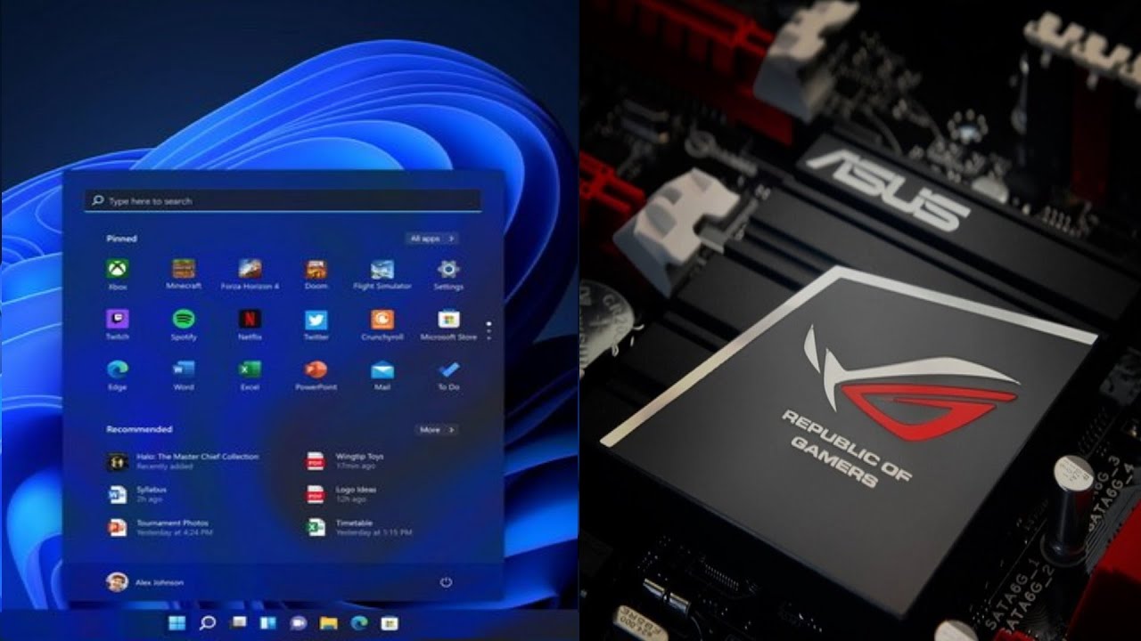 ASUS поддержит процессоры intel Skylake и Kaby Lake для установки Windows 11 в своих Bios