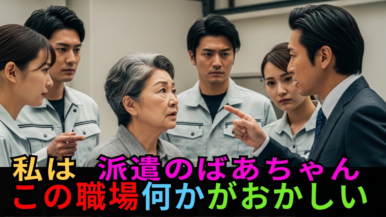 『私は「派遣のばあちゃん」』/泣ける話/優しさ/人生の物/日本ドラマ風/心に響く/派遣のばあちゃん/シニアドラマ/日本社会の闇#逆転ストーリー