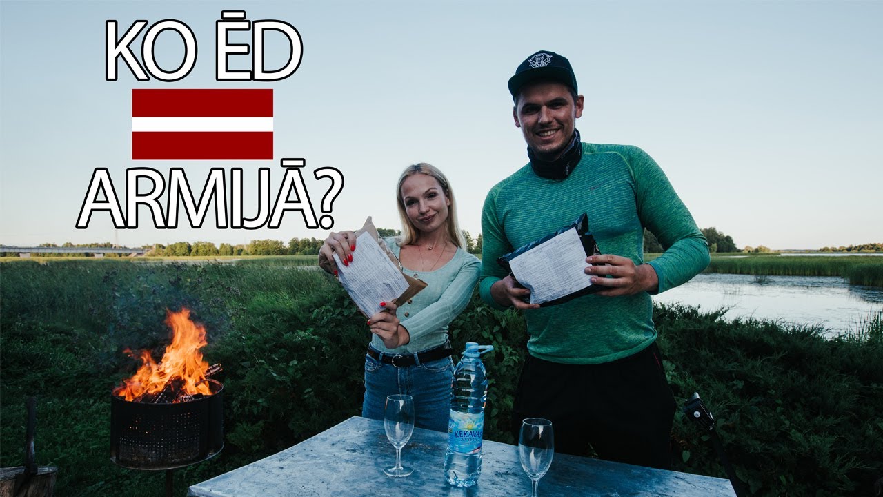 LATVIJAS ARMIJAS ĒDIENS / LATVIAN ARMY MRE / латвийская армия еда