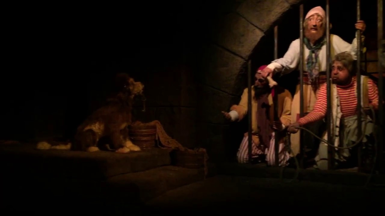 Magic Kingdom - Pirates of the Caribbean Ride - Jail Scene - April 3, 2017