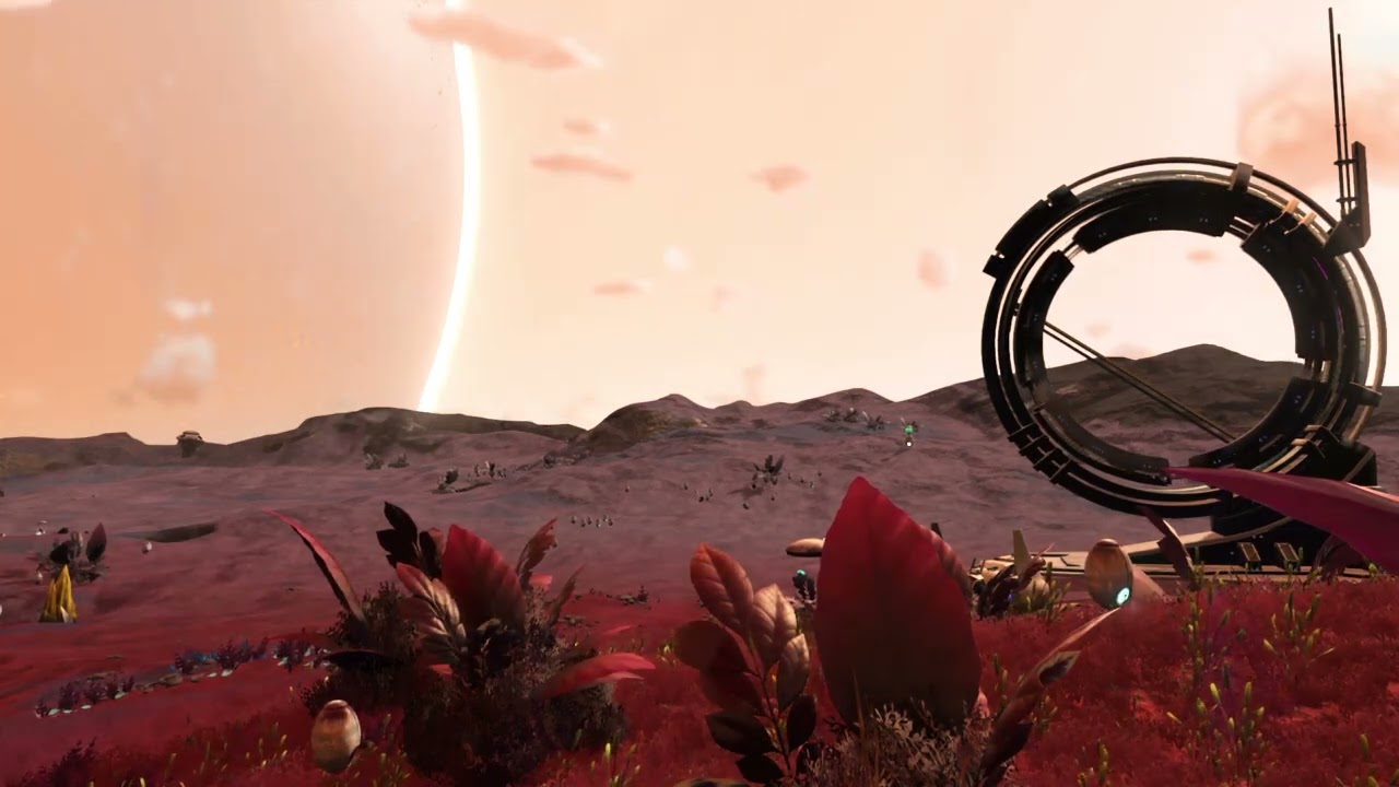 Sunrise at the Boundary - Exotic Planet - Nature in Games Channel - No Man's Sky