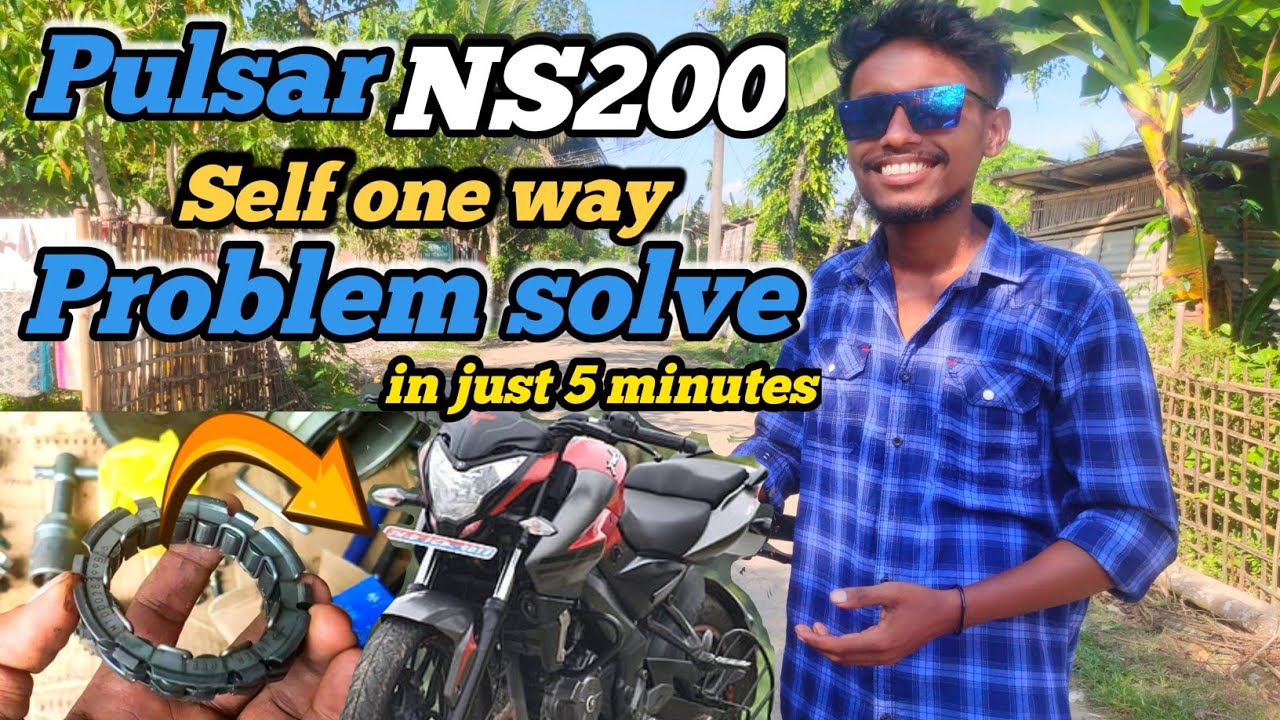 Ns200 self oneway कैसे ठीक करे || How to repair ns200 oneway problem || #BikeWaleBhaiya #biker