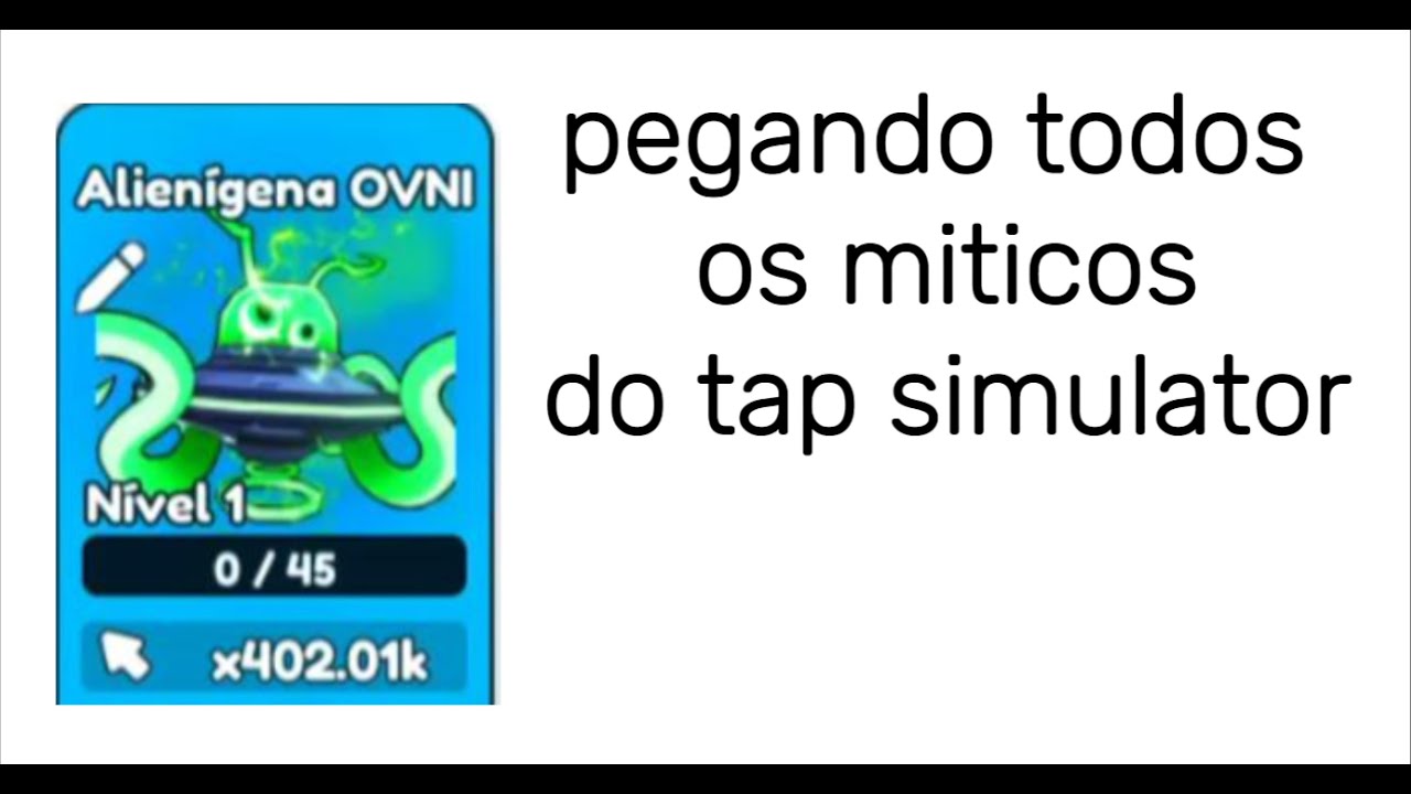 Coletando todos os Míticos do Cliker Simulator | parte 2