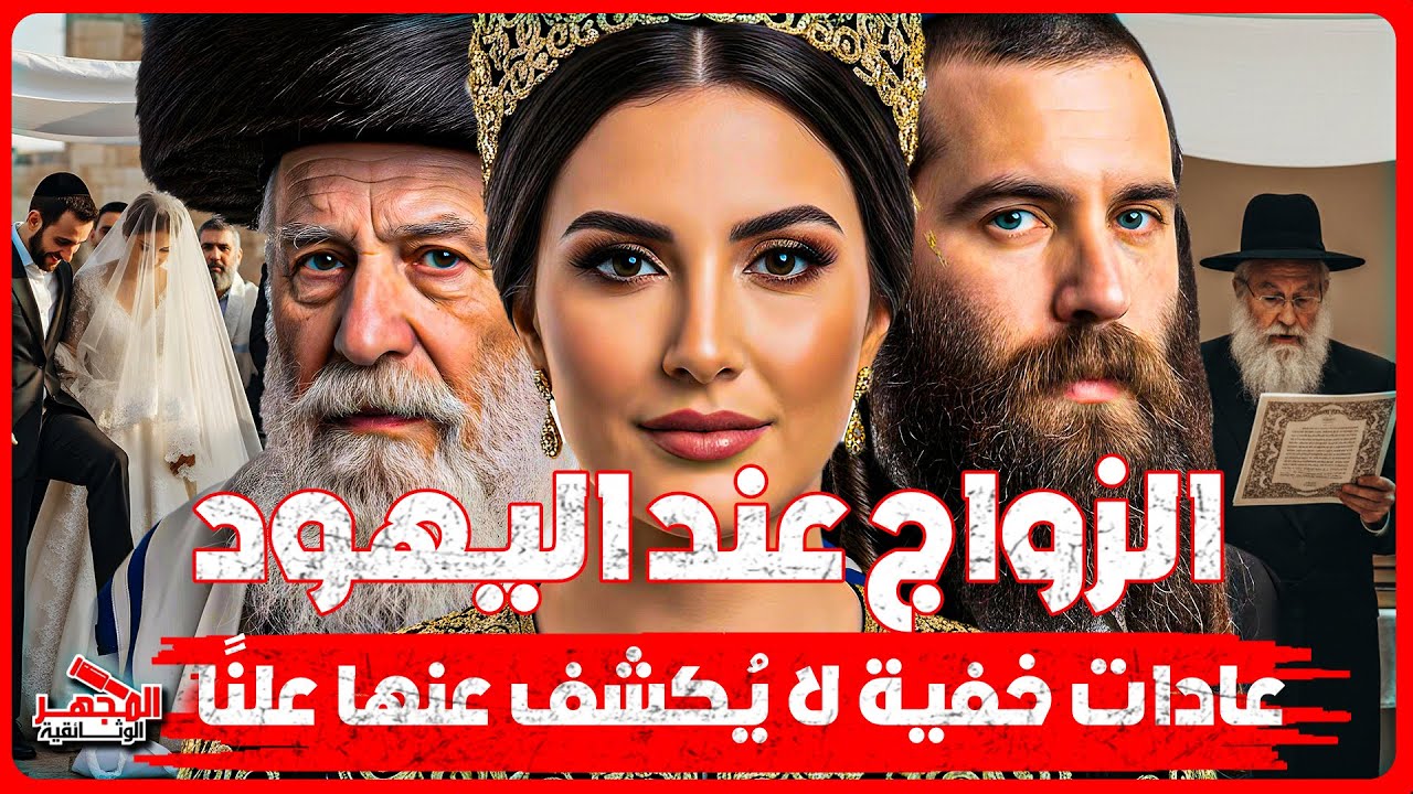 وثائقي | أغرب طقوس زواج اليهود: عادات غامضة ورموز دينية لا يعرفها الكثير!