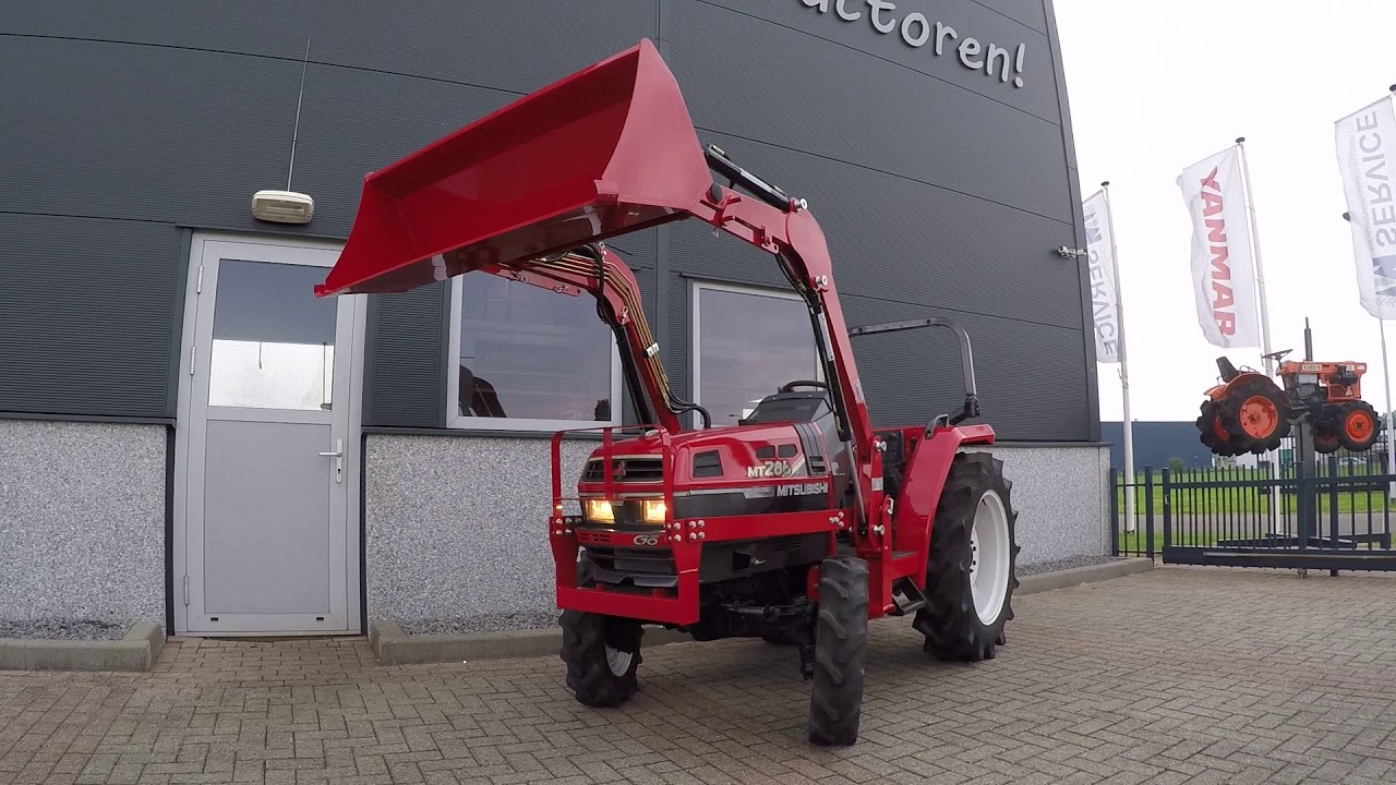 Mitsubishi MT286 4wd / 1414 Draaiuren / Voorlader