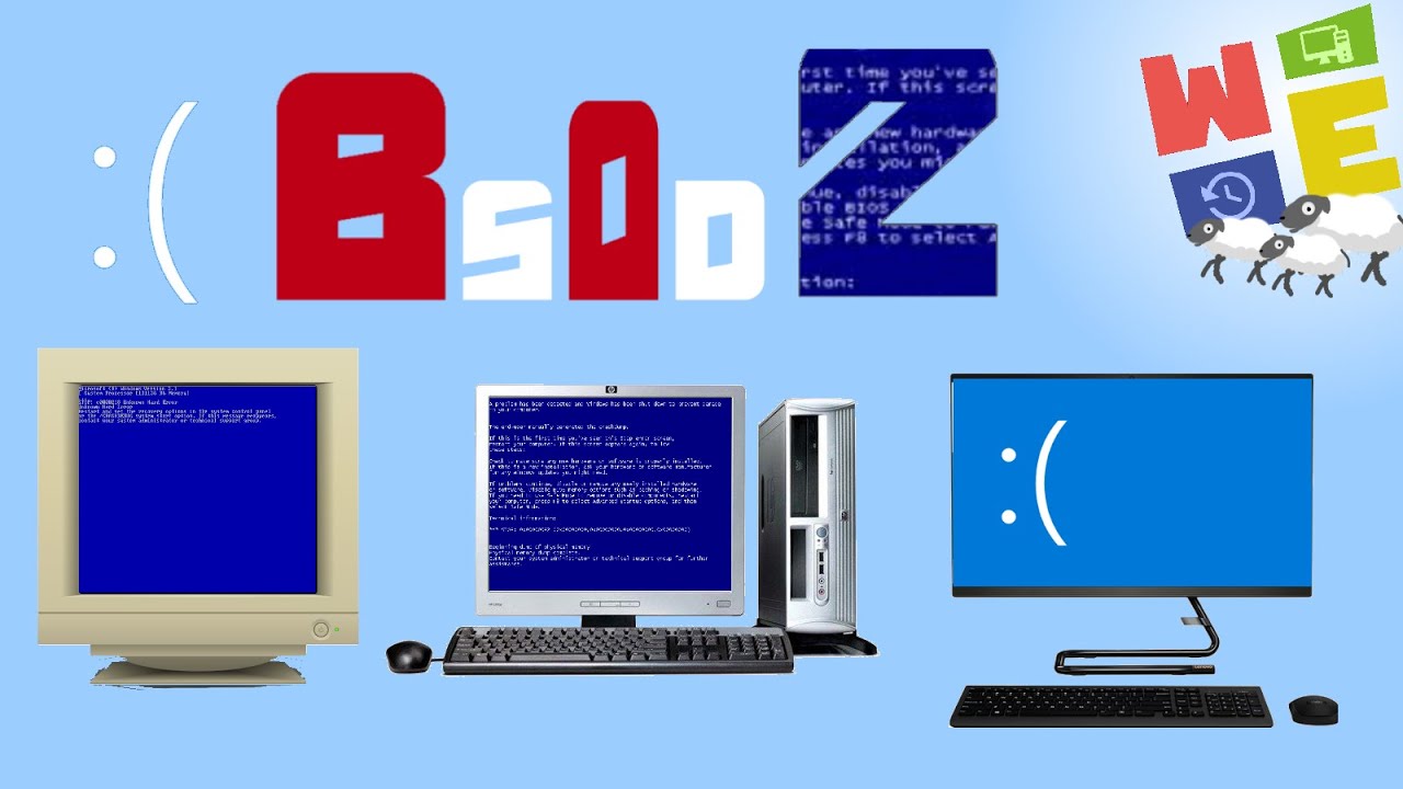 ALL WINDOWS BLUE SCREEN OF DEATH 2